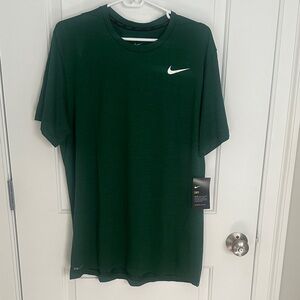 Nike Men's Dark Green Short Sleeve Tee